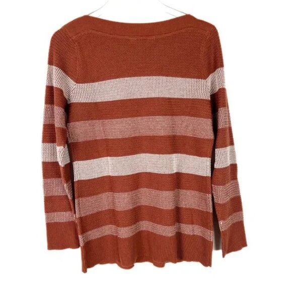 NWT Stitch Fix Market & Spruce Tawnee Cotton Blend Waffle Stitch Sweater Size XL - Picture 8 of 12